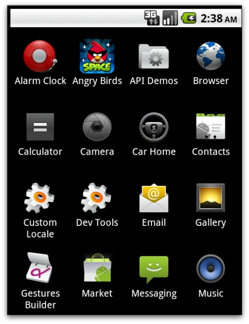 Android phone with Trojan posing as Angry Birds Space