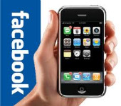 Facebook and smartphone
