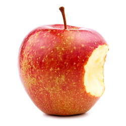 Apple bite photo courtesy of Shutterstock