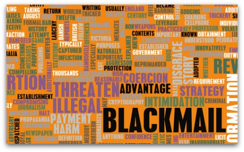blackmail wordle