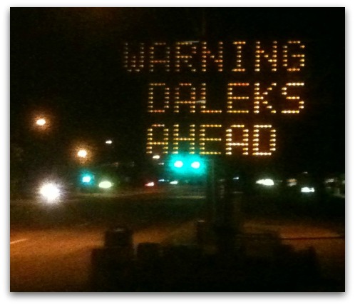 Warning Daleks Ahead