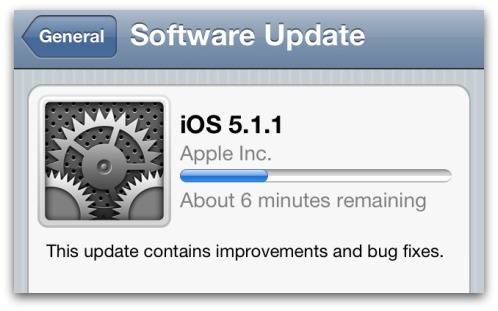 iOS 5.1.1 update download