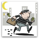 Image of robber, courtesy of Shutterstock