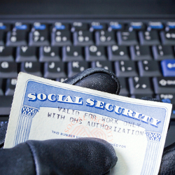 SSN Thief photo courtesy of Shutterstock
