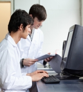 Students at computer. Image courtesy of Shutterstock