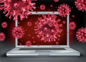 Artistic interpretation of computer malware. Image courtesy of Shutterstock