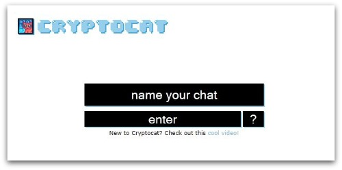 Cryptocat chat window