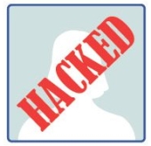 Hacked Facebook woman. Image courtesy of Shutterstock