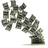 Money transfer. Image from Shutterstock