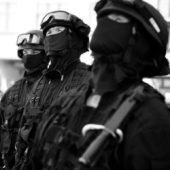 SWAT team. Image from Shutterstock