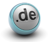.de domain. Image from Shutterstock