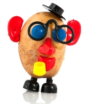 Potato head. Image from Shutterstock