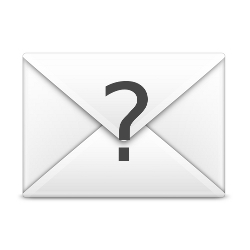 Envelope with a ? courtesy of Shutterstock