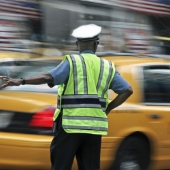Traffic cop. Image from Shutterstock