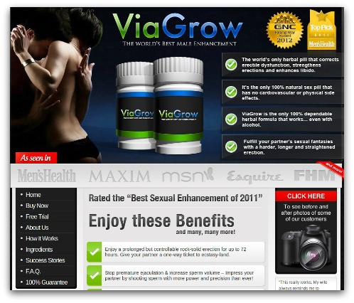 Viagrow website