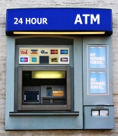 ATM machine. Image from Shutterstock