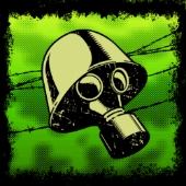 Gas mask. Image from Shutterstock