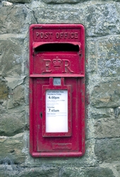 Post box. Image from Shutterstock