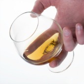 Whiskey glass, courtesy of Shutterstock