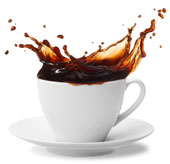 Coffee cup, courtesy of Shutterstock