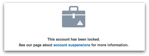 Locked account