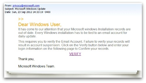 Is this email really from Microsoft?