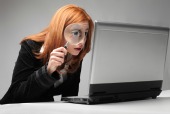 Spying on computer, courtesy of Shutterstock