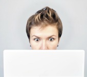 Shocked woman, courtesy of Shutterstock