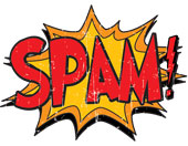 Spam image, courtesy of Shutterstock