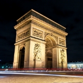 Arc de Triomphe. Image from Shutterstock