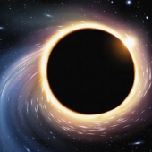 Black hole. Image from Shutterstock