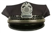 Police hat, courtesy of Shutterstock