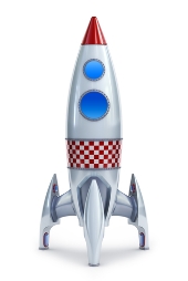 Rocket. Image from Shutterstock