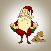 Santa image courtesy of Shutterstock
