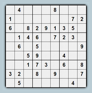 A little Sudoku for you