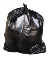 Garbage bag, courtesy of Shutterstock