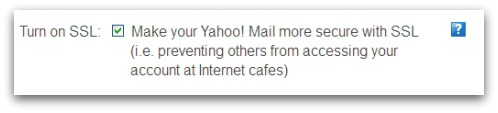 Https enabled on a Yahoo Mail account
