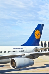 Lufthansa aircraft. Image from Shutterstock