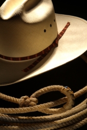 White cowboy hat. Image from Shutterstock
