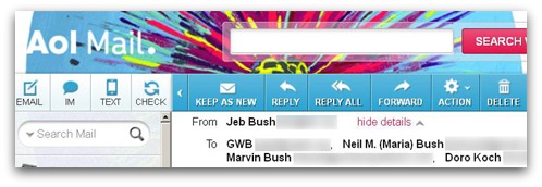 Bush emails