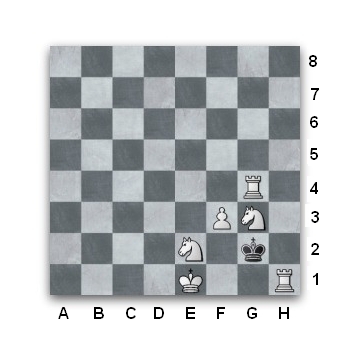 Chess puzzle. White to play, mate in two.
