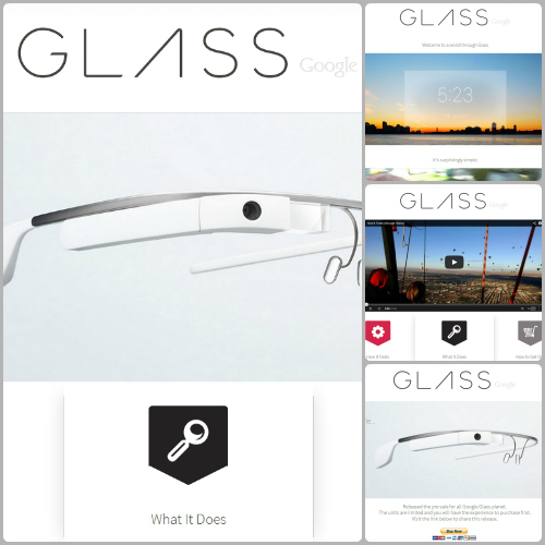 Google Glass - pre-order website
