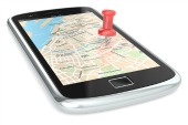 Location smartphone. Image from Shutterstock