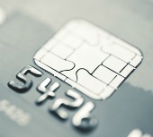 Credit card chip. Image from Shutterstock