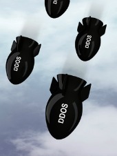 DDoS image, courtesy of Shutterstock