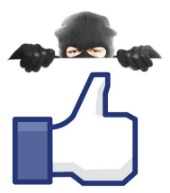 Facebook scam, image courtesy of Shutterstock