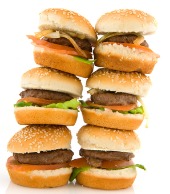 Hamburgers. Image from Shutterstock