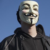 Anonymous, image courtesy of Shutterstock