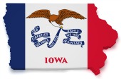 Iowa state, image courtesy of Shutterstock