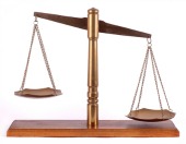 Justice scale, image courtesy of Shutterstock
